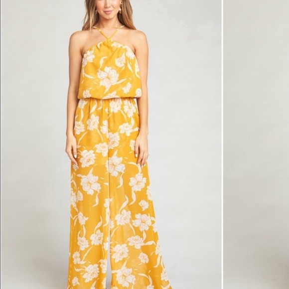 Show Me Your MuMu Jennifer Jumpsuit Sz S - Picture 1 of 8